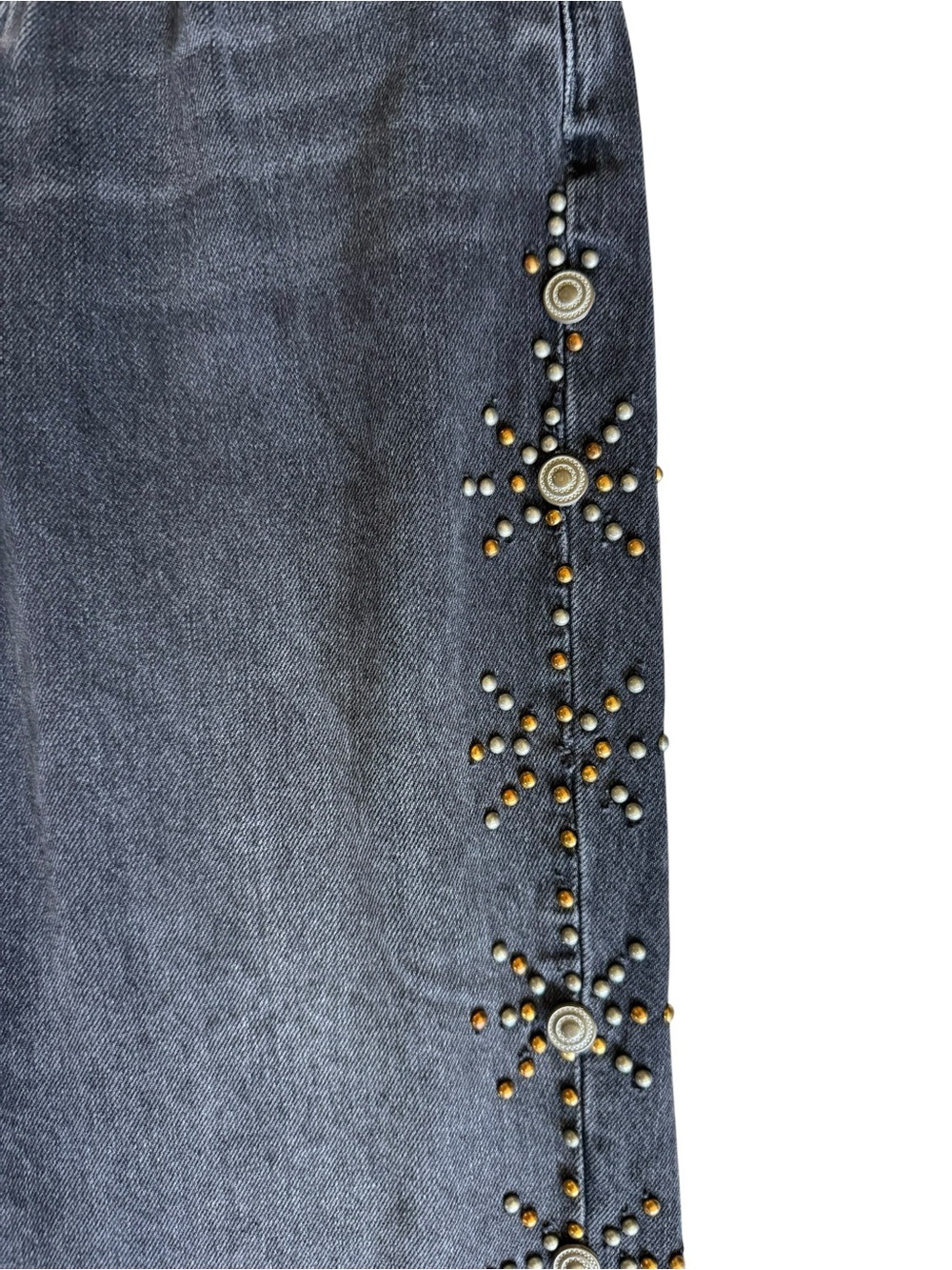 We The Free Cooper Studded Low-Rise Boyfriend Jeans - Picture 7 of 9